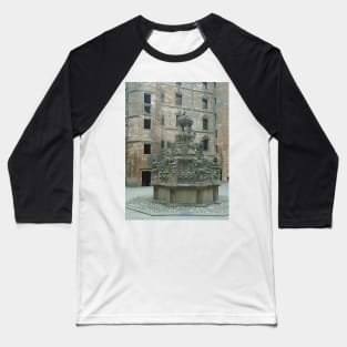 Linlithgow Palace, Scotland - Fountain (1) Baseball T-Shirt